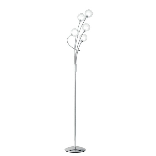 Stojací lampy - FAN I-BLOG-PT5 Stojací lampa Piantana Blog, chrom, 5 x G9, 36 x 150 cm - FANEUROPE - foto 1