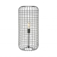 Stolní lampy dekorační - LD 15842-18 FABIO Stolní lampa industriální design v černé barvě - LEUCHTEN DIREKT / JUST LIGHT