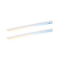 Přisazená - P 98611 LED podskříňkové svítidlo Inline 2ks startovací sada 2x4W 350x26mm 24V bílá mat - PAULMANN