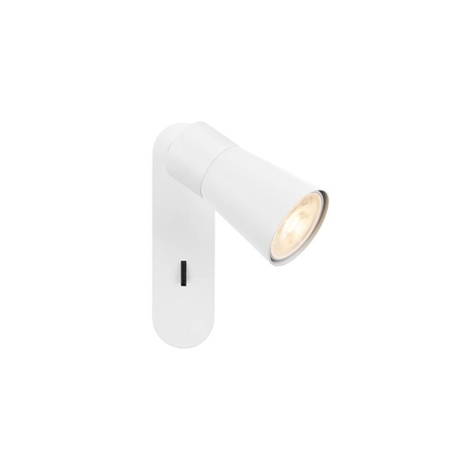 Bodová - LA 1008302 PURI 2.0 Cone nástěnné a stropní svítidlo, vypínač, obdélníkový, 1x max. 6W GU10, bílá - BIG WHITE (SLV) - foto 1