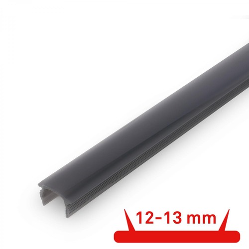 Plexi pro Al profily - BRI 8043005 BRILONER Pimp your panel difuzor 12-13mm pro nástěnné panely, 130cm, zkrátitelný, klipový, černá 8043005 - foto 1