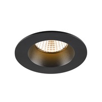 Koupelnová - LA 1007406 NEW TRIA® 68 stropní vestavné svítidlo, 2700K, 38°, IP 20 / IP 65, kulaté, černá - BIG WHITE (SLV)