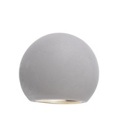 Nepřímé osvětlení - IMPR 341177 Deko-Light nástěnné přisazené svítidlo Osano II 230V G9 1x max. 25W 150 mm šedá  - LIGHT IMPRESSIONS