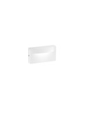 Nástěnná - FAN LED-MOBULA-AP-BCO Nástěnné LED svítidlo Mobula (bílé) 8 W, 1100 lm, 3000 K, IP65, 137 x 40 x 75 mm - FANEUROPE