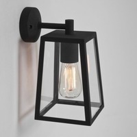 Nástěnná - AST 1306001X VÝPRODEJ VZORKU - Nástěnné svítidlo CALVI E27 60W IP23 230V černé (starý kód: AST 7105) - ASTRO Lighting
