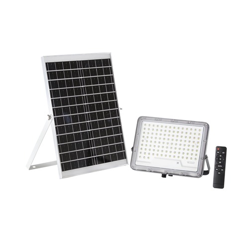 Solární - FAN LED-GLASER-SOL400M Solární svítidlo GLASER, 3500 lm, 4000 K, vestavěná baterie 3,2 V 24 Ah - FANEUROPE - foto 1