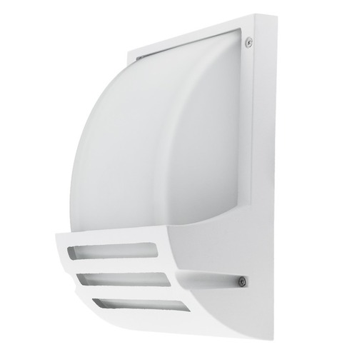 LED nástěnné svítidla - Nástěnné svítidlo Matt White Aluminium 1xE27 - foto 1