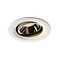 Kruhová - LA 1003570 NUMINOS® MOVE DL M vnitřní LED zápustné stropní svítidlo bílá/chrom 2700 K 40° otočné a výkyvné - BIG WHITE (SLV)