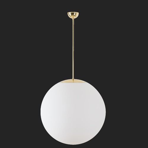 Koule - OS ADR60711 ADRIA P5 závěsné skleněné svítidlo mosaz leštěná / bílá IP40 4000 K 48W LED DALI (původní kód OS 60711) - OSMONT - foto 1