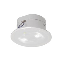 Kruhová - LA 240006 P-LIGHT Emergency light recessed, bílá - BIG WHITE (SLV)