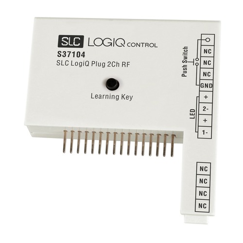 Ovladače pro vícebarevné LED pásky, RGB, RGBW - SLC S37104 SLC LogiQ Plugin 2CH RF - TLG - foto 1