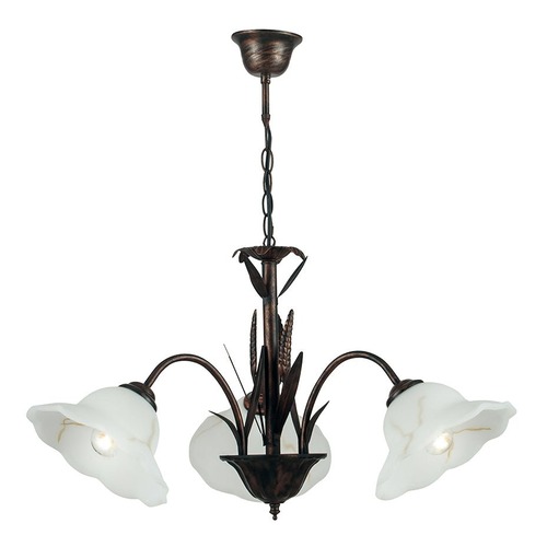 Dekorativní - FAN I-BYRON/3 RUG Závěsné svítidlo Byron, rezavé, 3xE27, 64 x 100 cm - FANEUROPE - foto 1