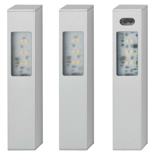 Přisazená - TF 203609TF TELEFUNKEN 3ks sada senzor nábytkové skříňkové svítidlo, 16 cm, 2,5 W, 180 lm, hliník - BRILONER - foto 1