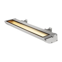 Reflektory - LA 1006268 VANO WING SP DALI nástěnné přisazené svítidlo šedé 25 W 1400 lm 3000 K CRI80 120° DALI - BIG WHITE (SLV)