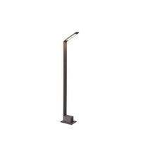 Sloupková - AZZ AZ3482 LED Venkovní sloupkové svítidlo Azzardo Agape 60 dark grey AZ3482 6W 480lm 3000K IP54 9,5cm tmavě šedé - AZZARDO