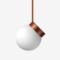 Koule - LU ZTR.L1.280.74M DALI2 Závěsné svítidlo POLARIS ZTR 13,3W LED 3000K sklo mosaz opál ZTR.L1.280.74L DALI - LUCIS