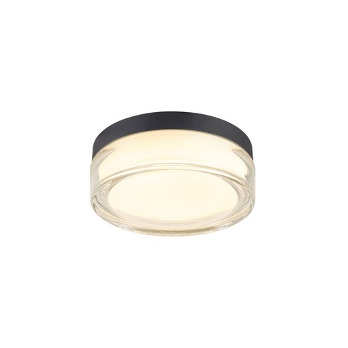 Kruhová - LA 1010210 CYFT XL Přisazené nástěnné a stropní svítidlo, 2700/3000/4000 K, 15 W, PHASE, 125°, IP65 černá / čirá - BIG WHITE (SLV) - foto 1