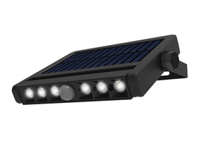 LED nástěnné svítidla - Solární multifunkční nástěnné svítidlo 5.5V 1.8W