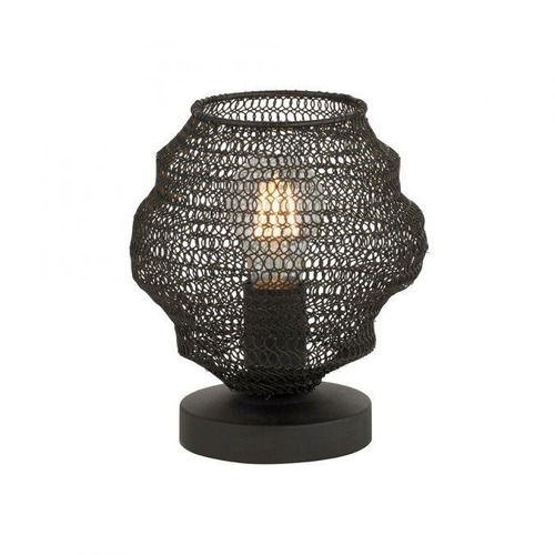 Stolní lampy dekorační - LD 15710-18 KOKON Stolní lampa v černém industriálním designu - LEUCHTEN DIREKT / JUST LIGHT - foto 1