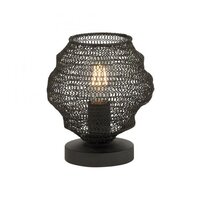 Stolní lampy dekorační - LD 15710-18 KOKON Stolní lampa v černém industriálním designu - LEUCHTEN DIREKT / JUST LIGHT