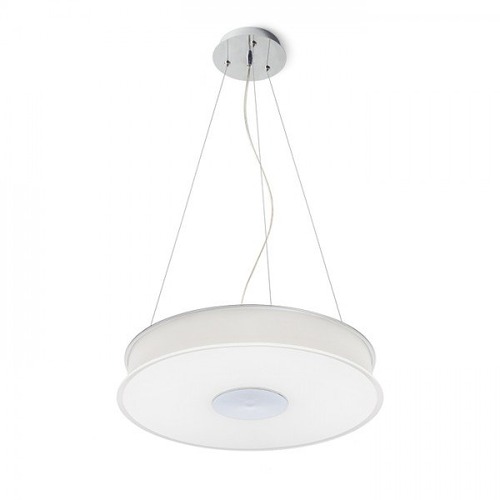 Kruhová - RED R10626 ASTERI závěsná satinované sklo/chrom 230V 2GX13 40W - RED - DESIGN RENDL - foto 1