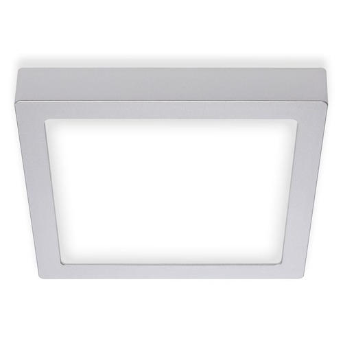 Hranatá - BRI 7118414 LED stropní svítidlo, 22,5 cm, 16,5 W, matný chrom (starý kód: BRI 7118-414) - BRILONER - foto 1