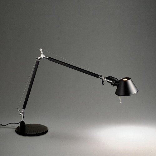 Stolní lampy pracovní - AR A005940 Tolomeo Mini stolní lampa - černá - tělo lampy - ARTEMIDE - foto 1