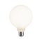 E27 - P 29081 White Lampion Filament 230V LED Globe G125 E27 4,3W 3000K stmívatelné bílá - PAULMANN