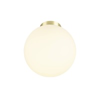 Kruhová - LA 1008128 SUN 30 nástěnný svítidlo, kulaté, 1x max. 60W, E27, zlato - BIG WHITE (SLV)