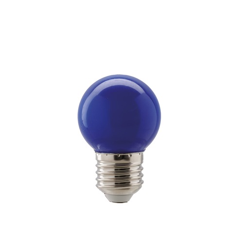 E27 - FAN KLASSIC-E27-BLU Žárovka LED E27, 1 W, 200 lm, modrá, 300 °, 45 x 69,5 mm, 15 000 h, CRI 80 - FANEUROPE - foto 1
