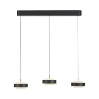Vícečetná - LD 14132-18 Kolekce Schöner Wohnen, LED závěsné svítidlo ELMO černá, 3000K - JUST LIGHT