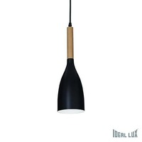 Kónická - ILUX 110752 Závěsné svítidlo Ideal Lux Manhattan SP1 nero 110752 černé - IDEALLUX