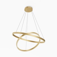 Kruhová - M MOD058PL-L74BSK Závěsné svítidlo Rim 84W MOD058PL-L74BSK - MAYTONI