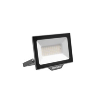 Reflektory - CEN SMLS-509040 LED reflektor SMILE 50W 4000K IP65 černá pohybové čidlo - CENTURY
