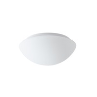 Plafoniéry - OS AUR71136 AURA 7 IP stropní/nástěnné skleněné svítidlo bílá IP65 25W E27 HF (původní kód OS 71136) - OSMONT