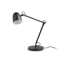 Stolní lampy pracovní - RED R14188 DANNY stolní černá mosaz 230V E14 5W - RED - DESIGN RENDL