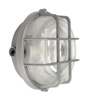 S vyšším krytím - IMPR 731164 Deko-Light stropní a nástěnné přisazené svítidlo - Syrma kulaté, 1x max. 100 W E27, šedá - LIGHT IMPRESSIONS