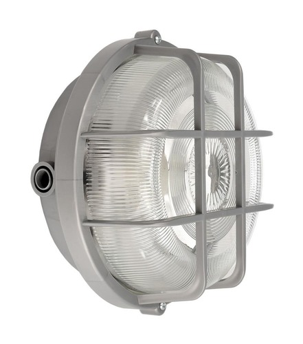 S vyšším krytím - IMPR 731164 Deko-Light stropní a nástěnné přisazené svítidlo - Syrma kulaté, 1x max. 100 W E27, šedá - foto 1