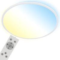 Kruhová - BRILO 3728-016 Ultraploché CCT svítidlo LED panel, pr.48 cm, LED, 31 W, 3500 lm, bílé - BRILO