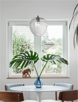 Koule - NV 9009258 Závěsné svítidlo EVLEEN matný černý kov a světle šedé sklo E27 1x12W 230V IP20 bez žárovky - NOVA LUCE