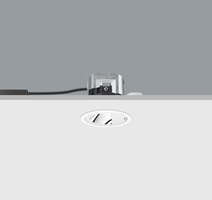 Kruhová - ERCO 1048030000 Svítidlo Quintessence Lens wallwasher LED 8W 840lm 3000K DALI - ERCO