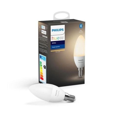 SmartHome Paul Neuhaus - PH 8718699671211 Hue Bluetooth žárovka LED E14 5,5W 470lm 2700K - PHILIPS (929002039901) - foto 1
