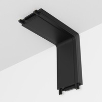 Lištové Magnetic Maytoni Radity - M TRA084CI-11B Spojka L pro kolejnicový systém track 48V černý plast Radity - MAYTONI
