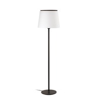 Stojací lampy - FARO 20306-85 SAVOY bílá stojací lampa - FARO