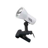 Stolní lampy s klipem - BRI 2794-016P Svítidlo se svorkou 11,5 cm 1x E14 40W bílé - BRILONER