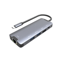 Mobilní a počítačové příslušenství - 5 v 1 HUB typu C