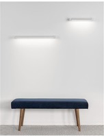 Nepřímé osvětlení - NV 9117312 Nástěnné svítidlo LINE bílý hliník a akryl LED 12W 230V 3000K IP20 - NOVA LUCE