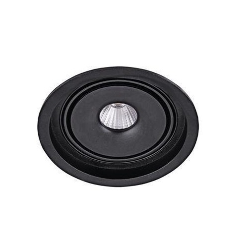 Kruhová - AZZ AZ3470 LED Zápustné bodové svítidlo Azzardo Boston 1 Round black AZ3470 10W 810lm 3000K IP20 12cm kulaté černé stmívatelné - AZZARDO - foto 1