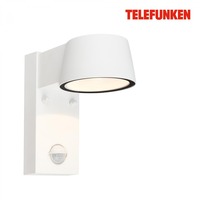 Nástěnná - TF 323106TF TELEFUNKEN LED nástěnné svítidlo, pohybové čidlo, soumrakový senzor, bílé - BRILONER