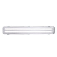 Technická - NOR 27586101 Přisazené pracovní LED svítidlo Works IP65 2x9W LED šedá čirá - NORDLUX